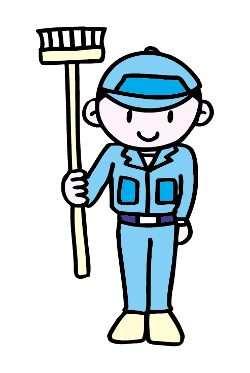 宿泊特化型ホテルの清掃イメージ